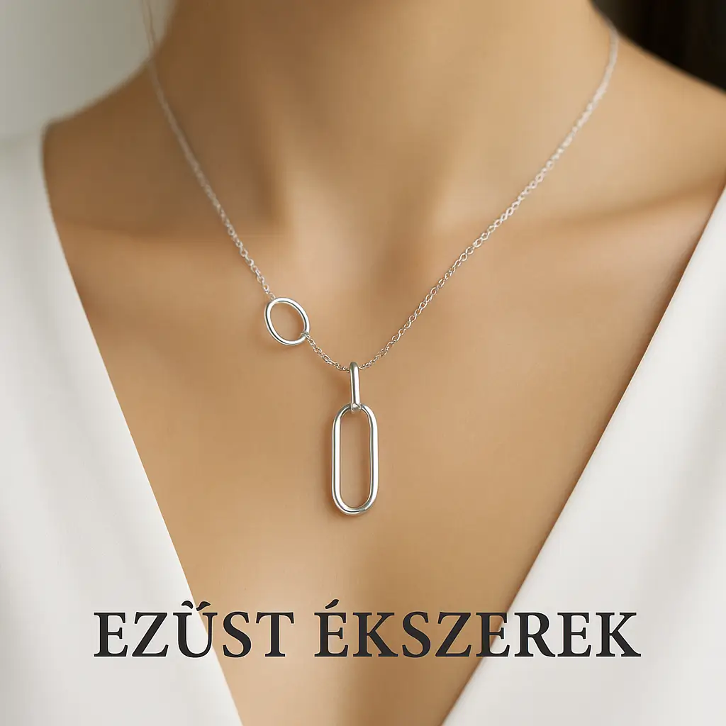 ezüst ékszer nyaklánc